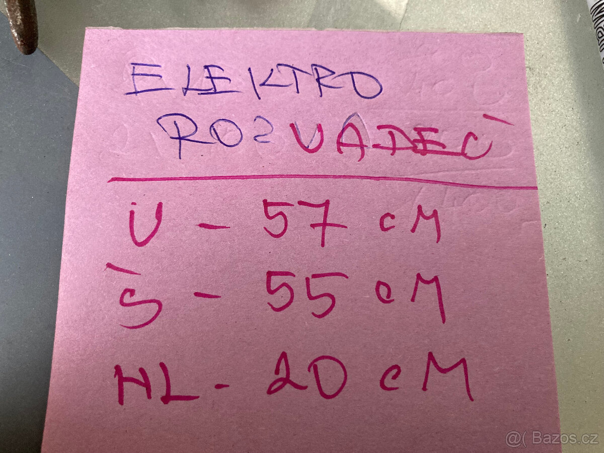 Elektrický rozvaděč, jističe, elektroinstalace za 500 kč - 4