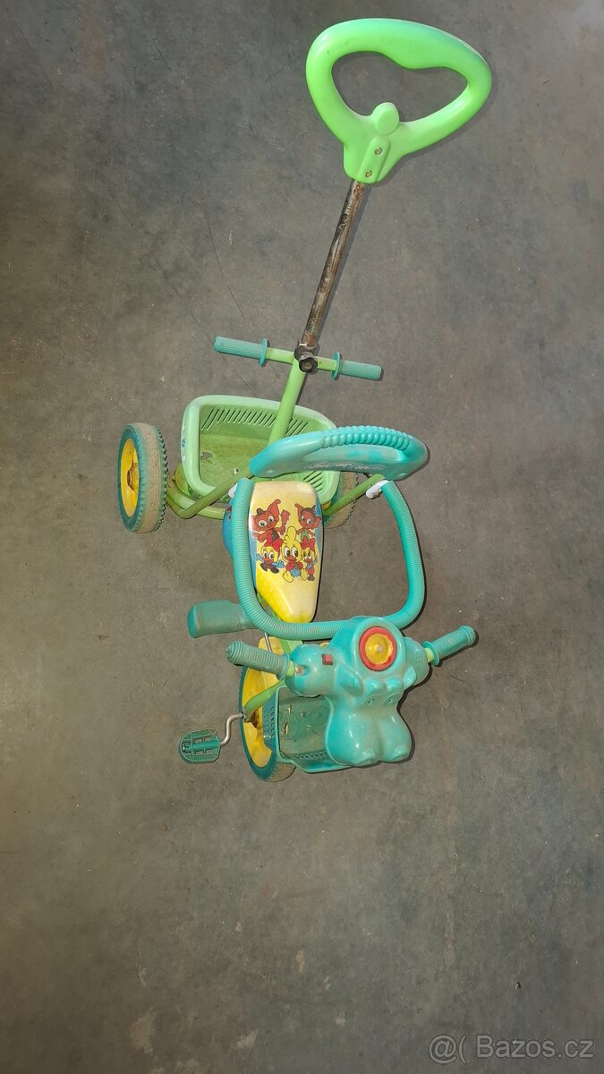 Dětská šlapací tříkolka - 4