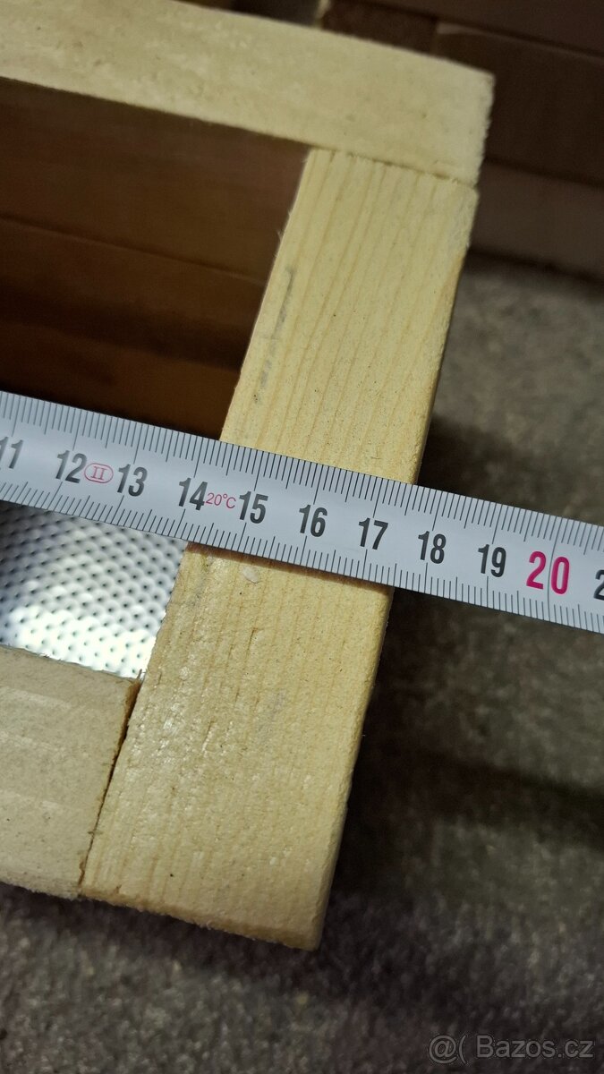 Dřevěný truhlík velký a malý - 4