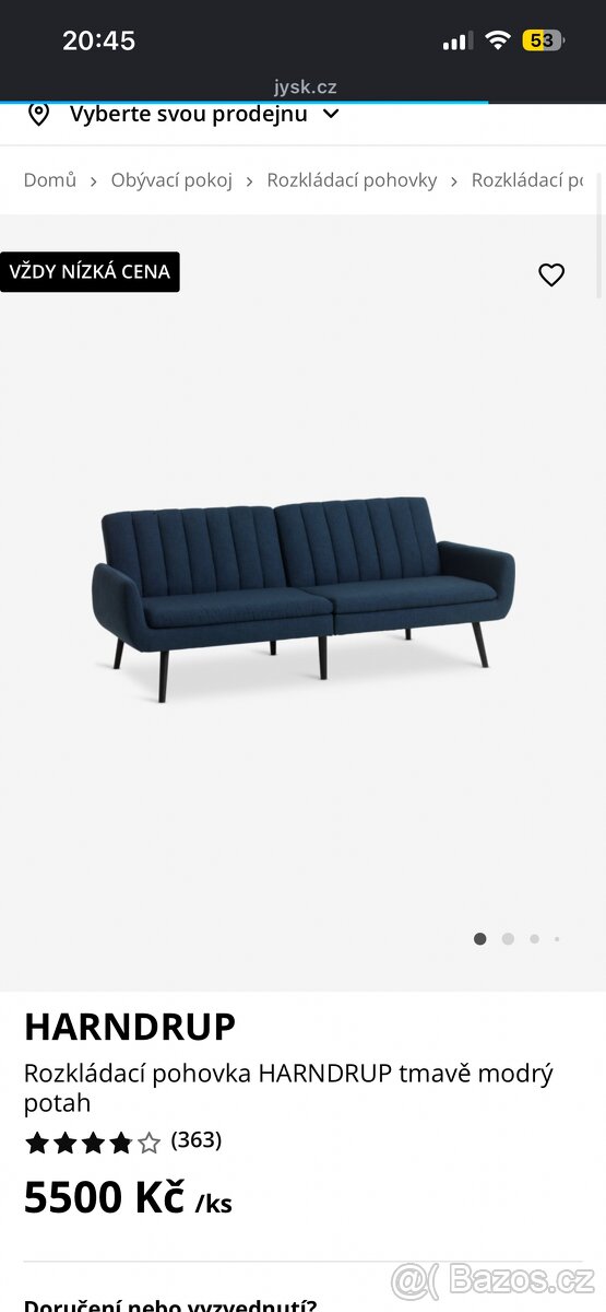 Rozkládací pohovka - 4