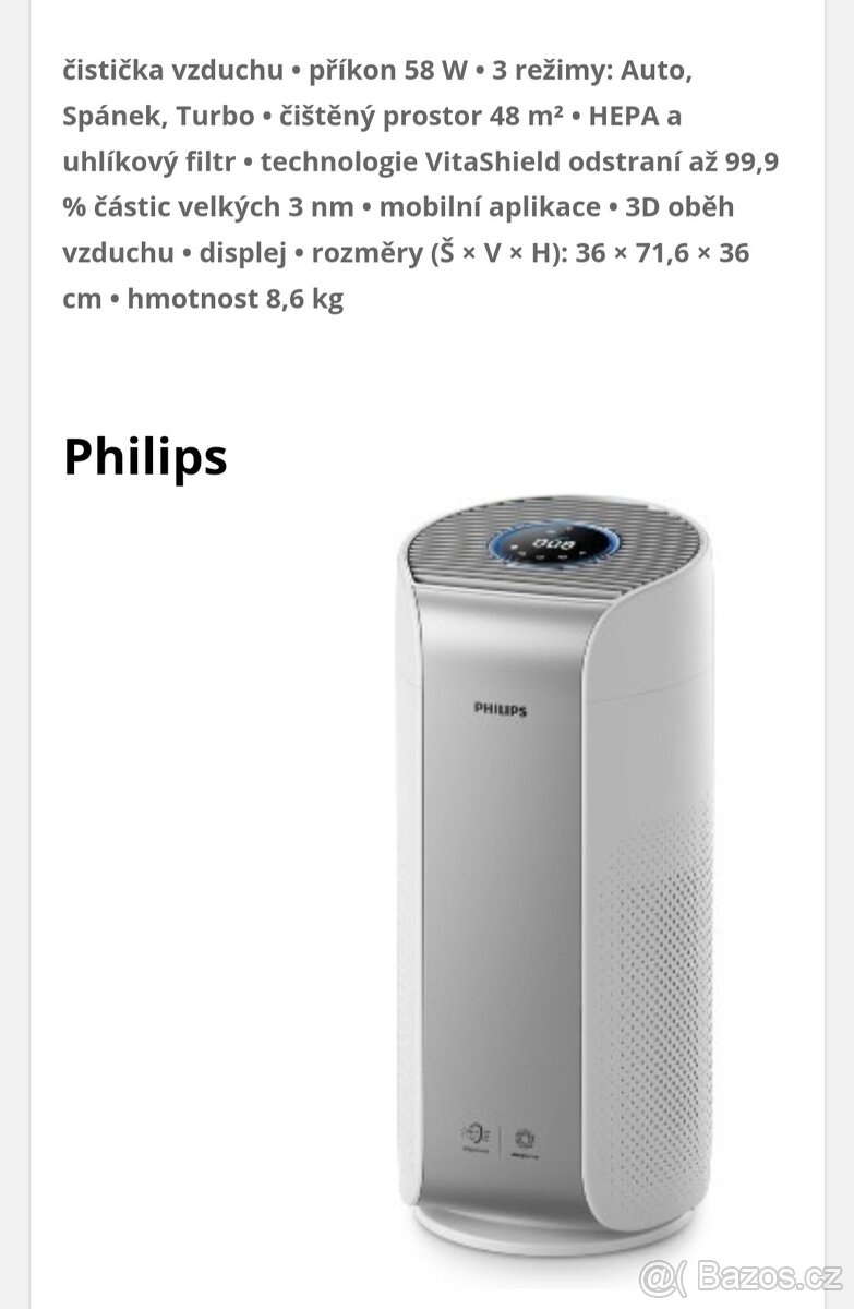 Čistička vzduchu Philips - 4