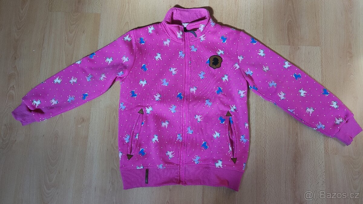 Dívčí mikiny 2x Kugo 152, 1x Wolf 146 - 4