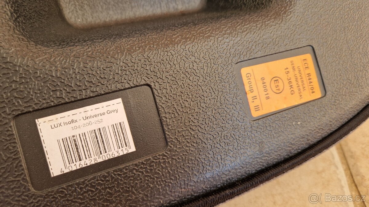 Podsedák do auta isofix - 4
