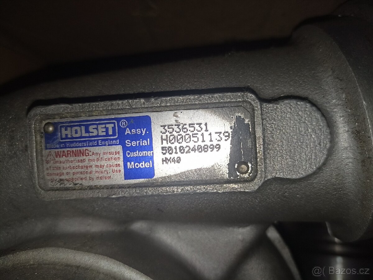 Prodám turbo Holset - 4