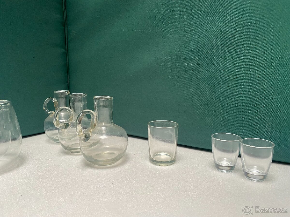 Mix sklenic a panáků na destiláty – sada 17 ks - 4