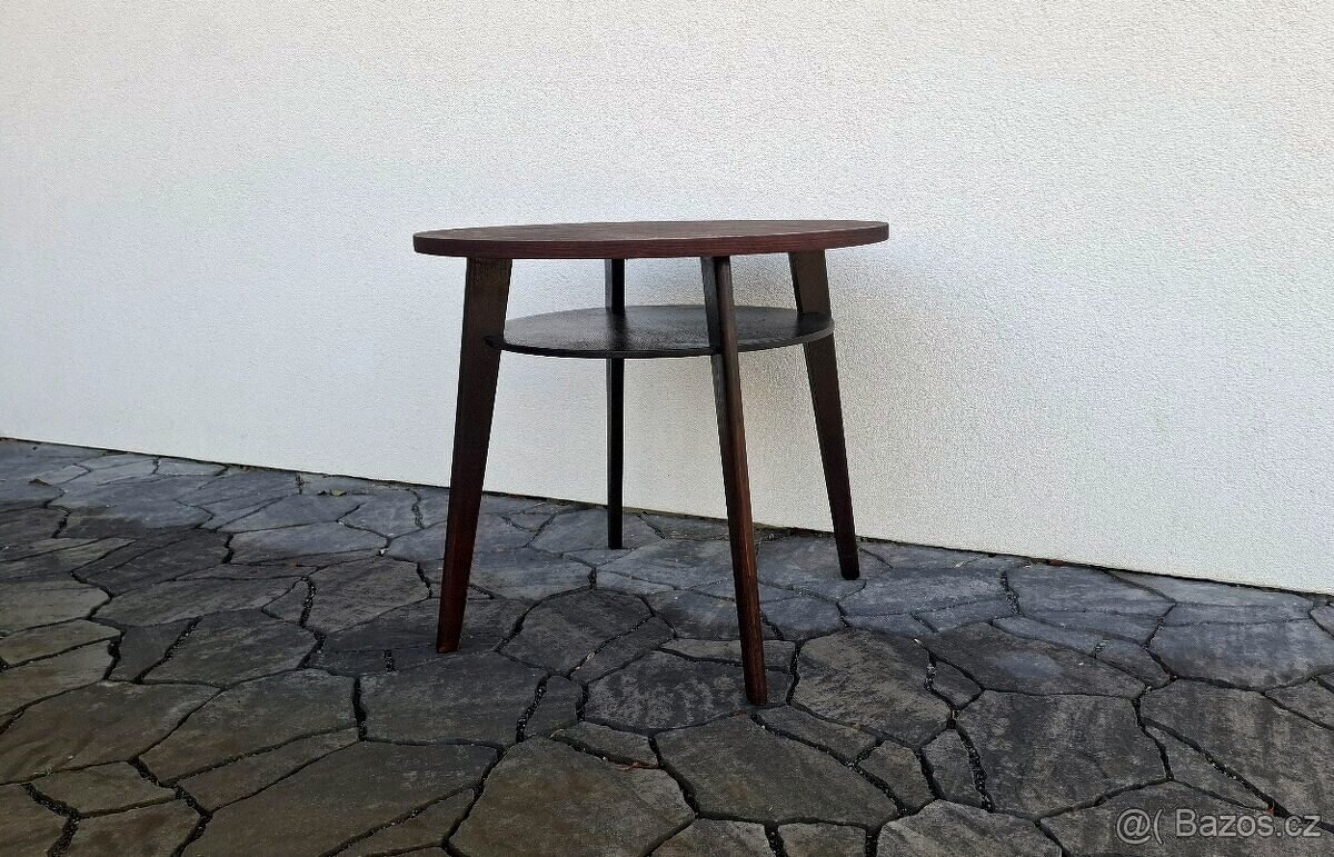 Retro kulatý konferenční stůl - 4