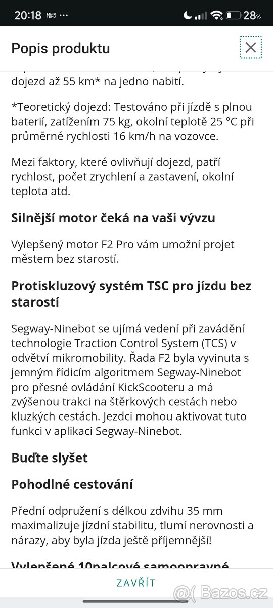 Ninebot KickScooter F2 Pro E by Segway - 4