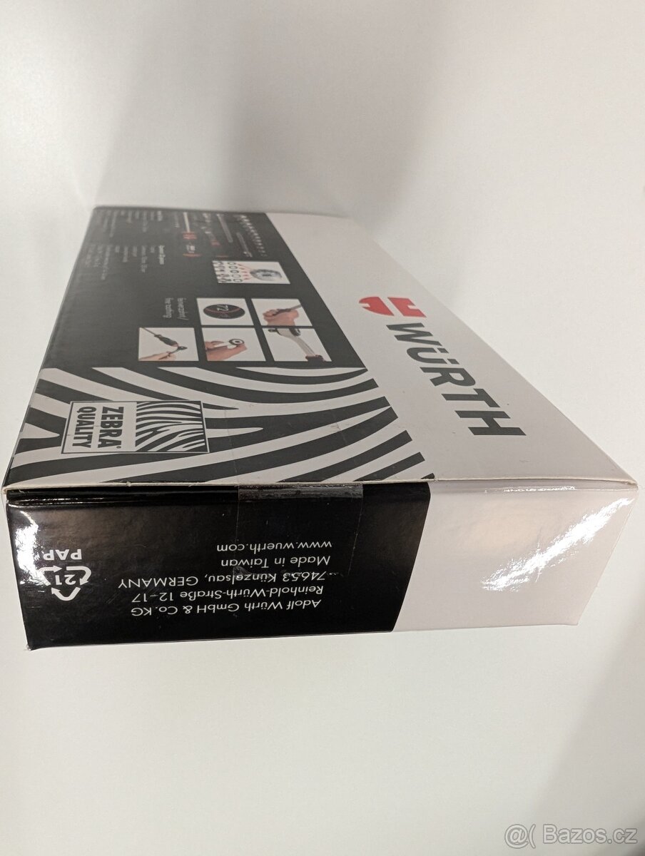 WÜRTH Gola sada s ráčnou 1/4", 33 ks - 4