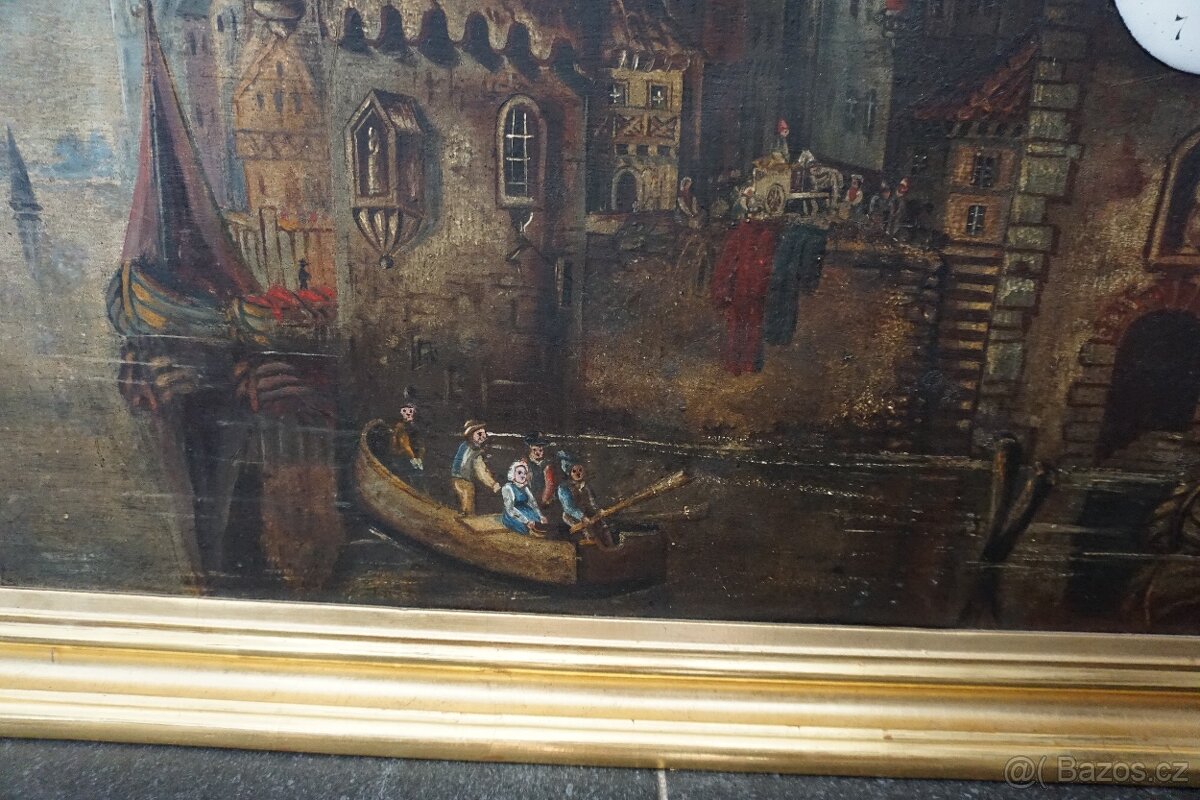 obrazove hodiny na plechu - 4