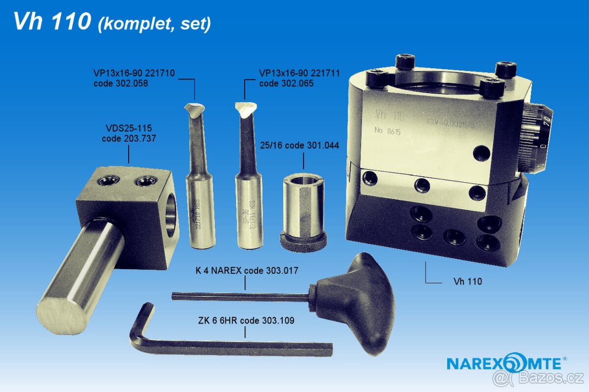 Vh 110 - přesná vyvrtávací hlava NAREX - 4