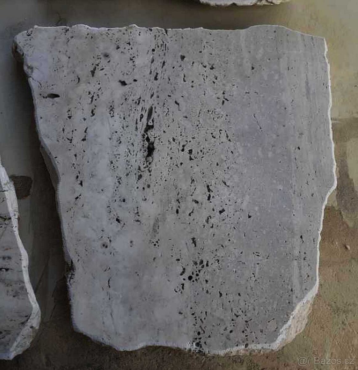 Travertinové masivní šlapáky - 4