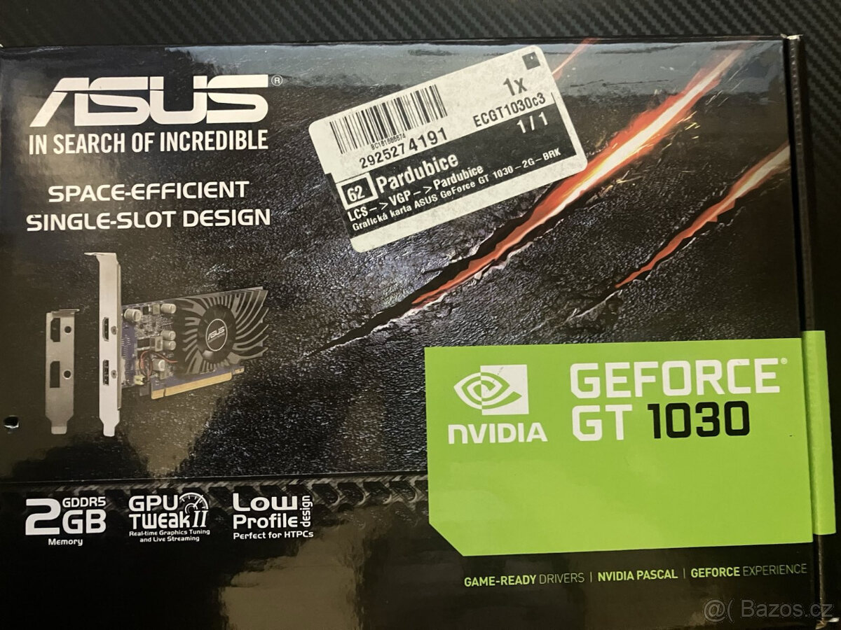 ASUS NVIDIA GeForce GT 1030 - 4