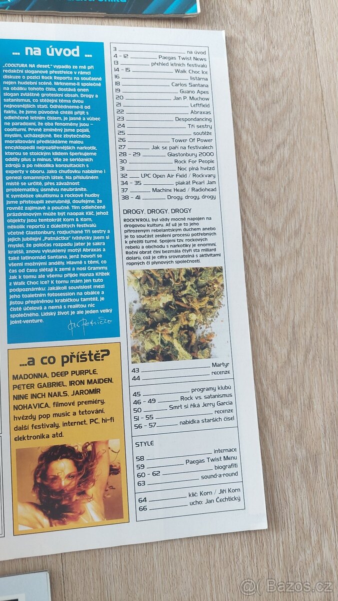 Časopisy Rock Report rok 2000 - 4