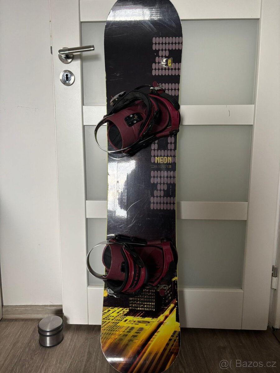 Snowboard včetně vázání - 4