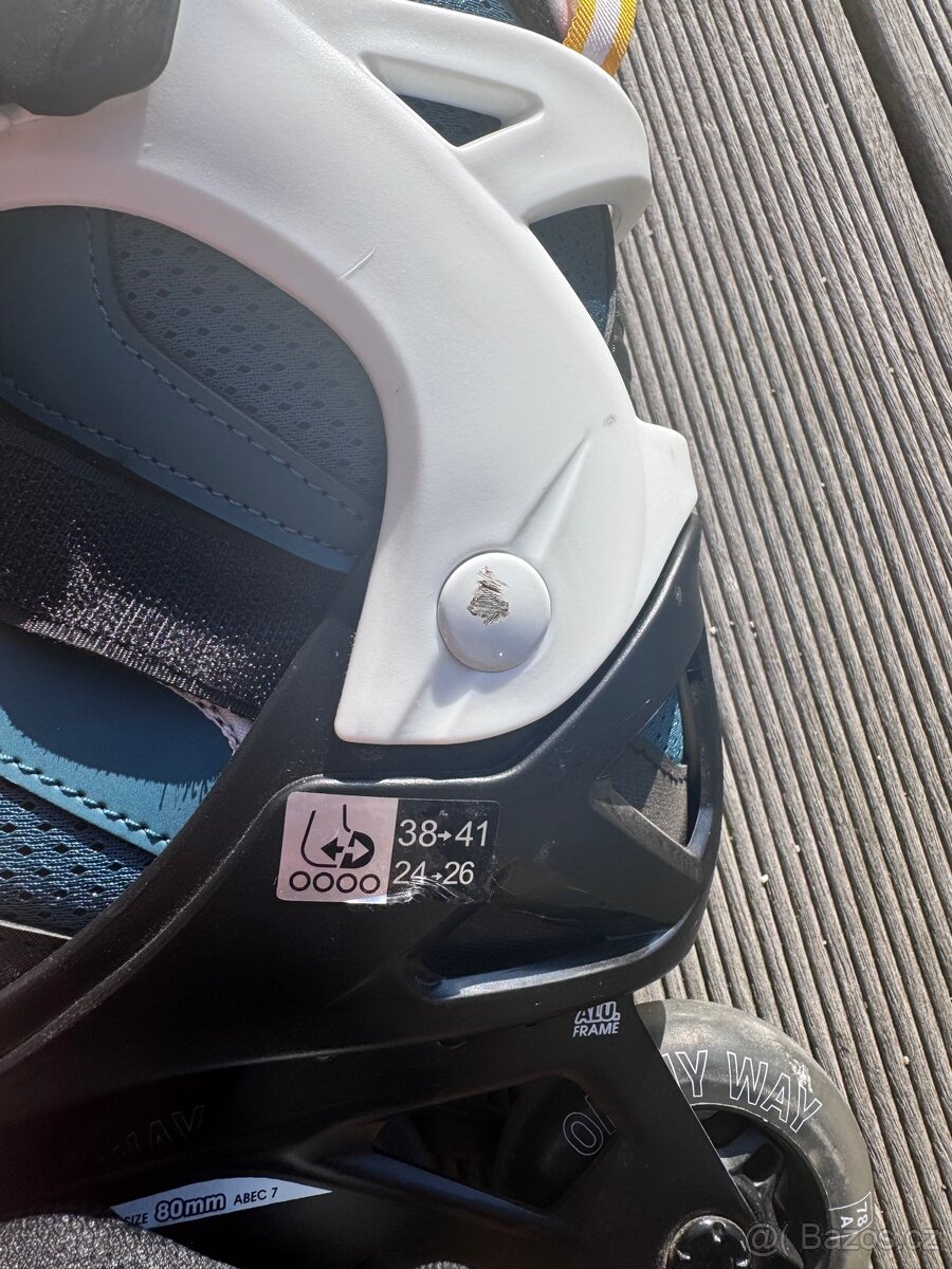 Kolečkové brusle Oxelo 38-41 - 4