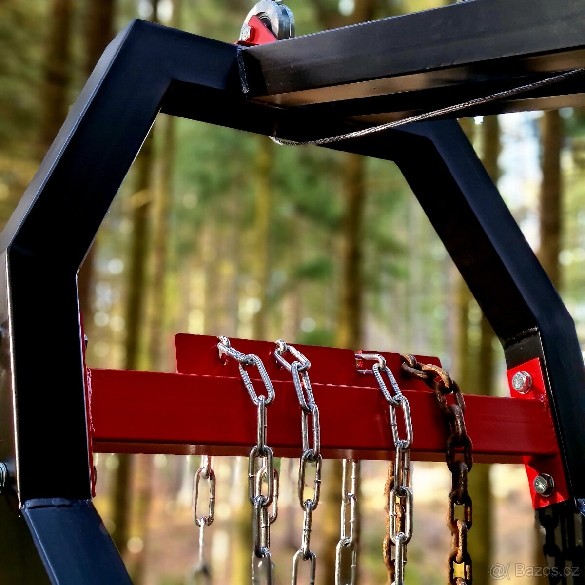 Vyvážečka dřeva kulatiny s navijakem - 4