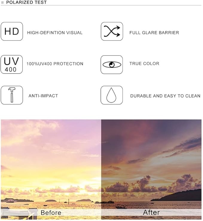 Sluneční brýle Kingseven - polarizované - 4