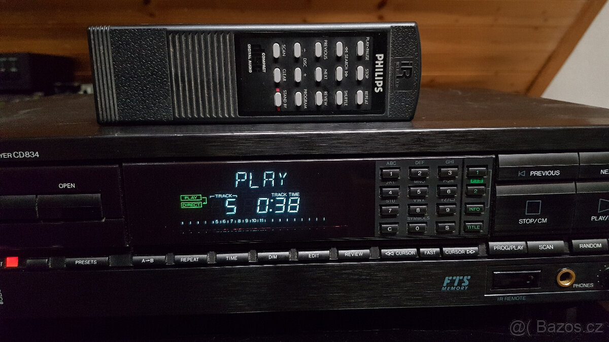 Philips CD 834 Luxusní cd přehrávač - 4