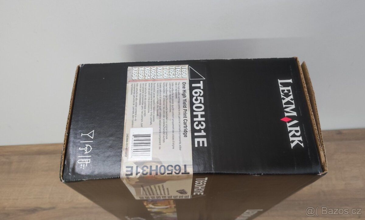 originální toner LEXMARK T650H31E - 4