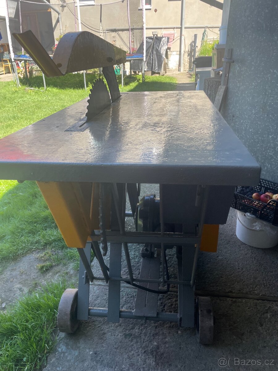 Cirkulárka kotoučová pila , kolébka, originální výroba - 4