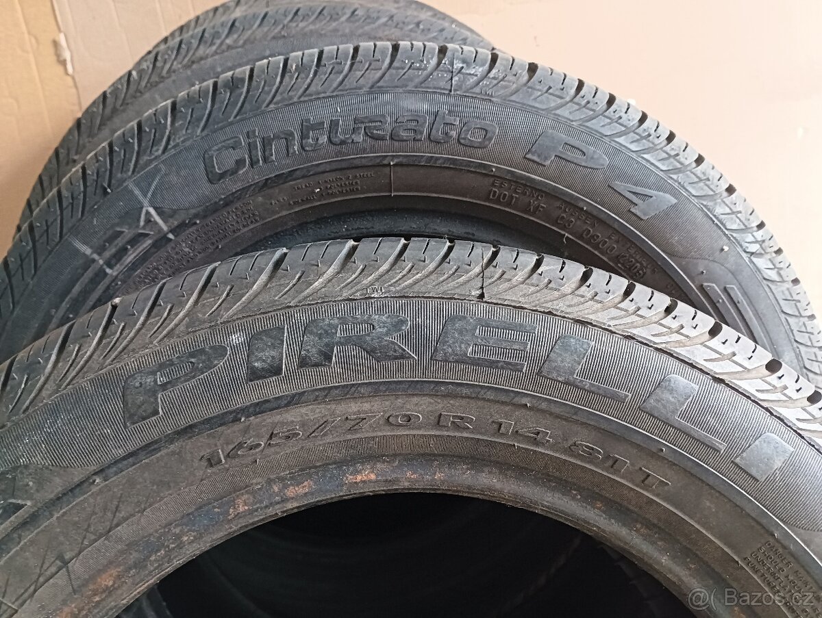 Letní pneu 165/70 R14 Pirelli - 4