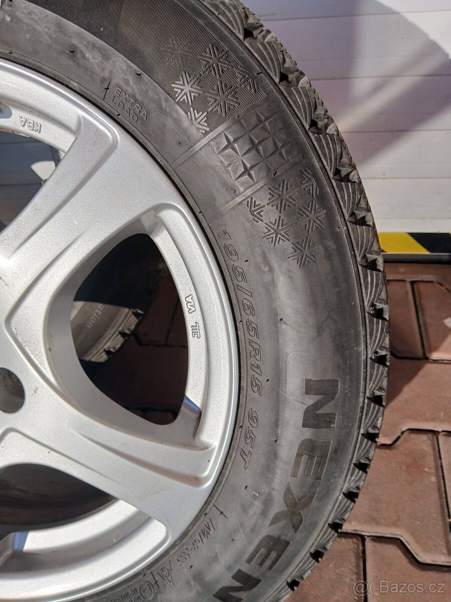 FIAT TIPO / 500L ALU DISKY 15" SE ZIMNÍMI PNEU - 4