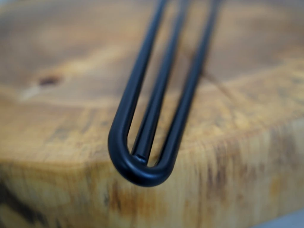 Industrial Hairpin Noha 3 ramenná Černá - 4