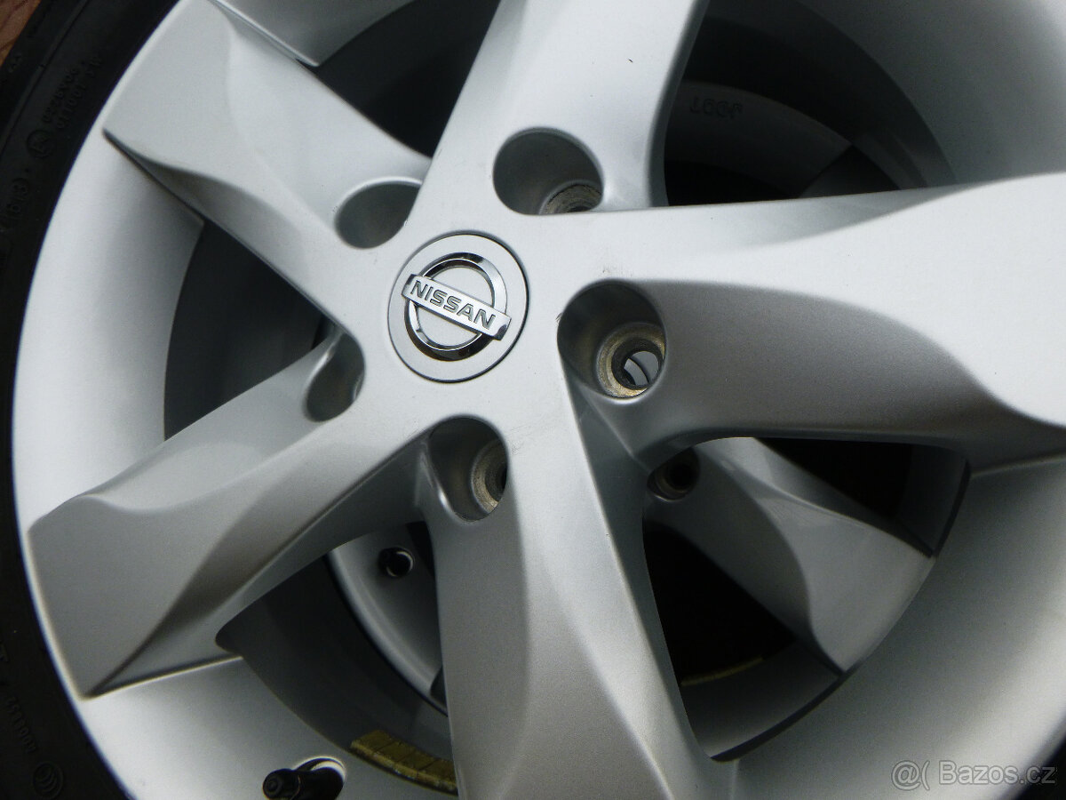 Letní sada alu disky originál Nissan 5x114,3 6,5Jx16 ET40 - 4