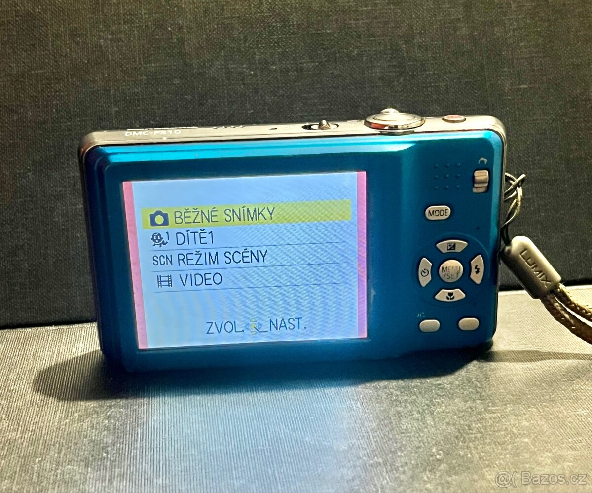 Panasonic Lumix DMC-FS10 – kompaktní fotoaparát - 4