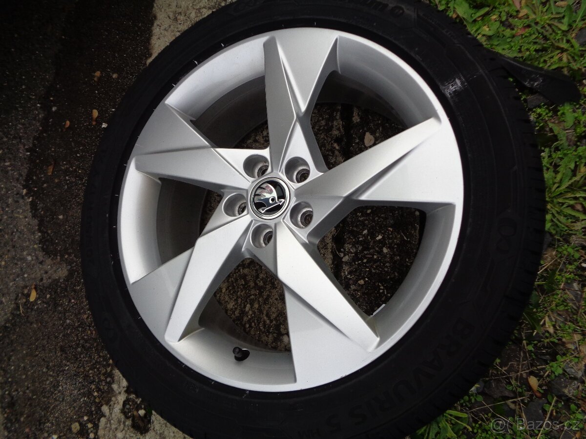 škoda Scala Kamiq 17, 18 alu kola nová - 4