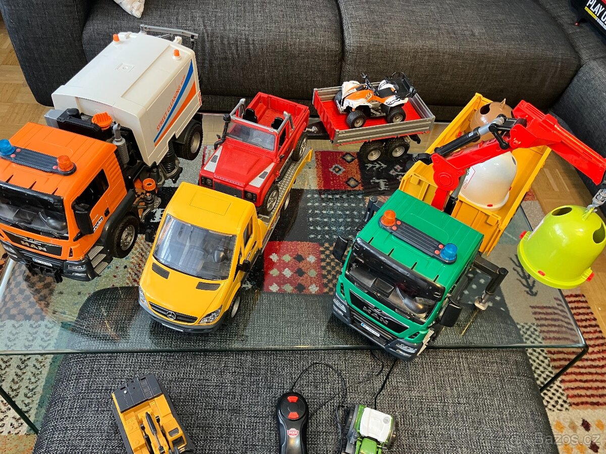 Sada hraček aut Bruder - 4