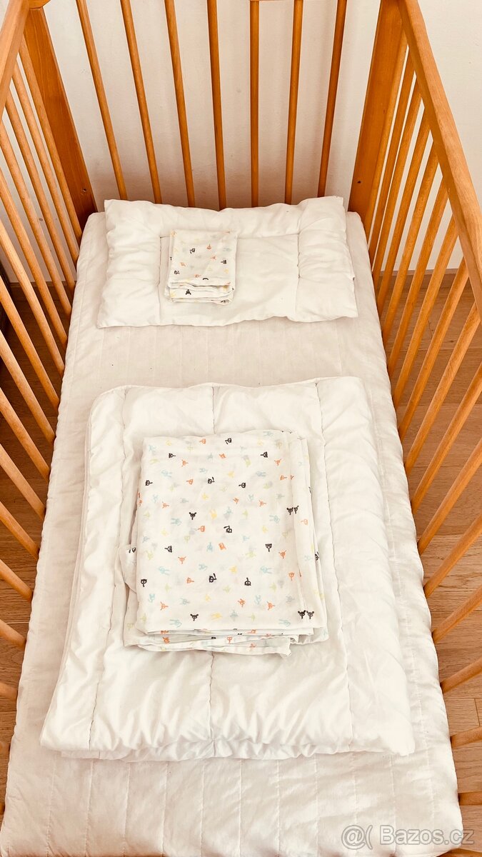Dětská postýlka 120x60 masiv - 4