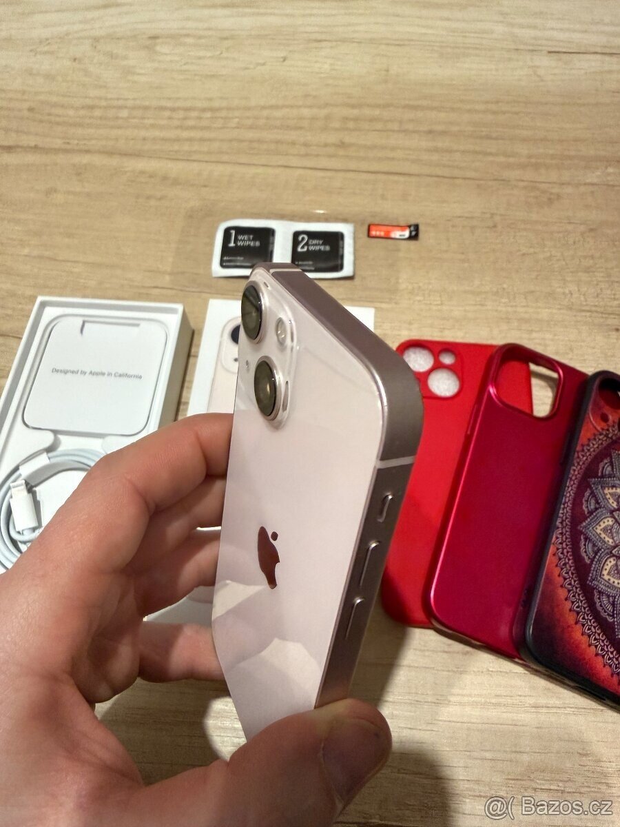 Apple iPhone 13 mini růžový 128GB (100%) - 4