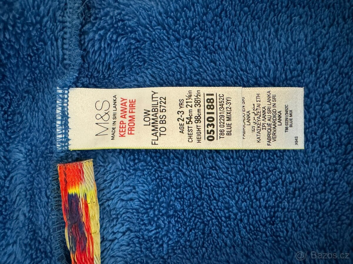 Dětský župan M&S - 98 - 4