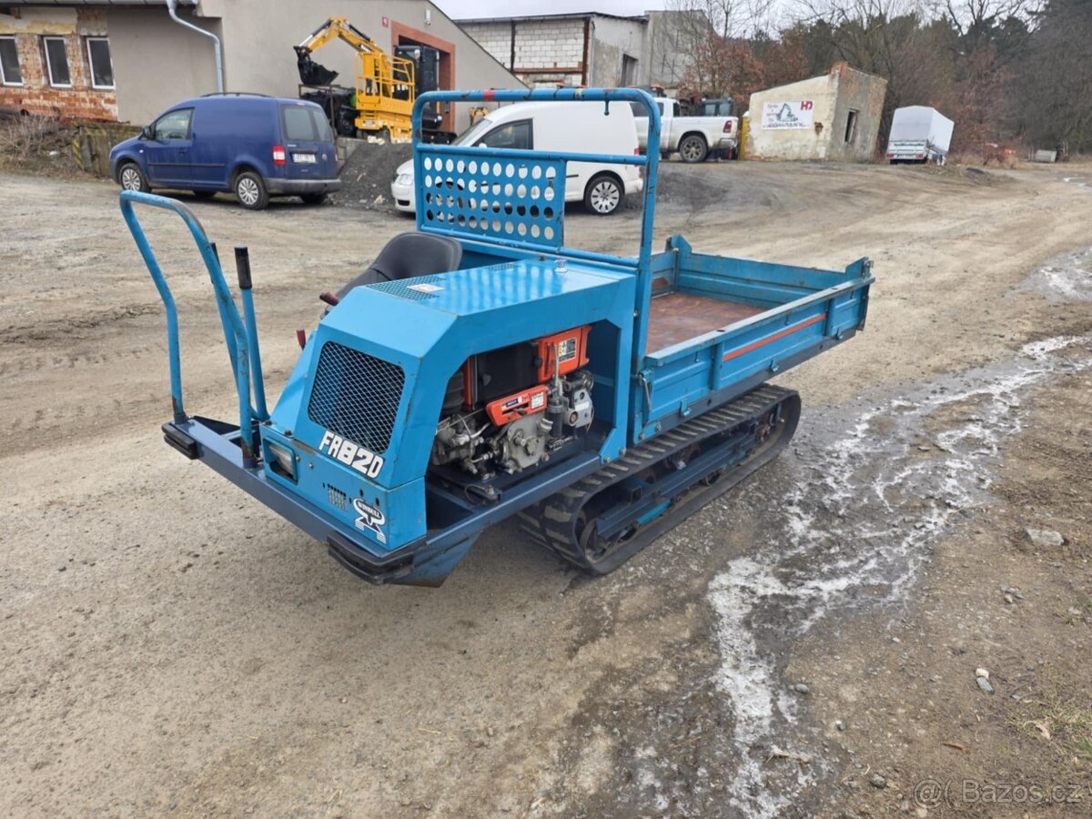 JAPONSKÝ PÁSOVÝ MINIDUMPER KUBOTA FR82D - 4