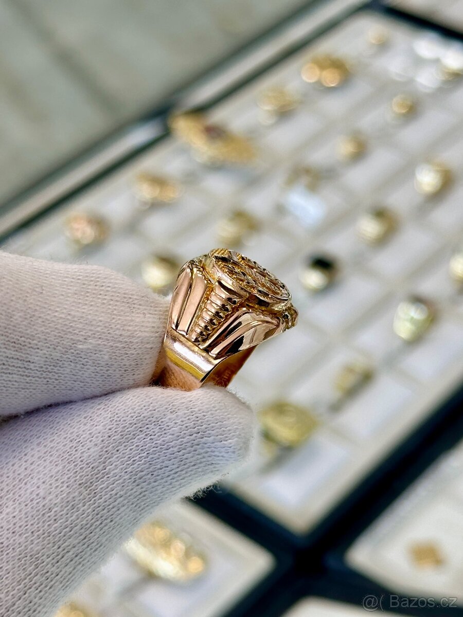 Zlatý prsten 5,25g - 4