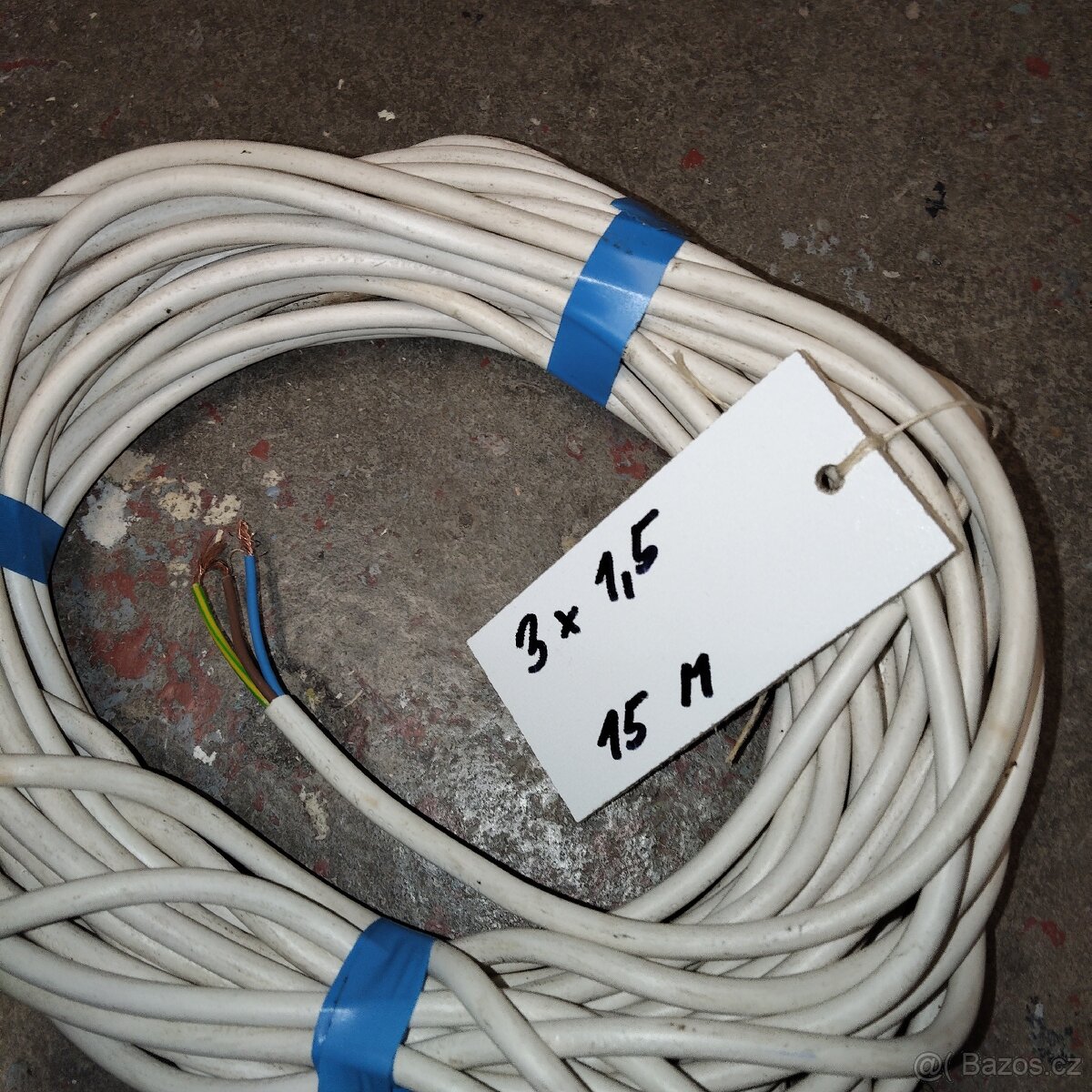 Kabely pro pohyblivé přívody 3×1,5 - 4