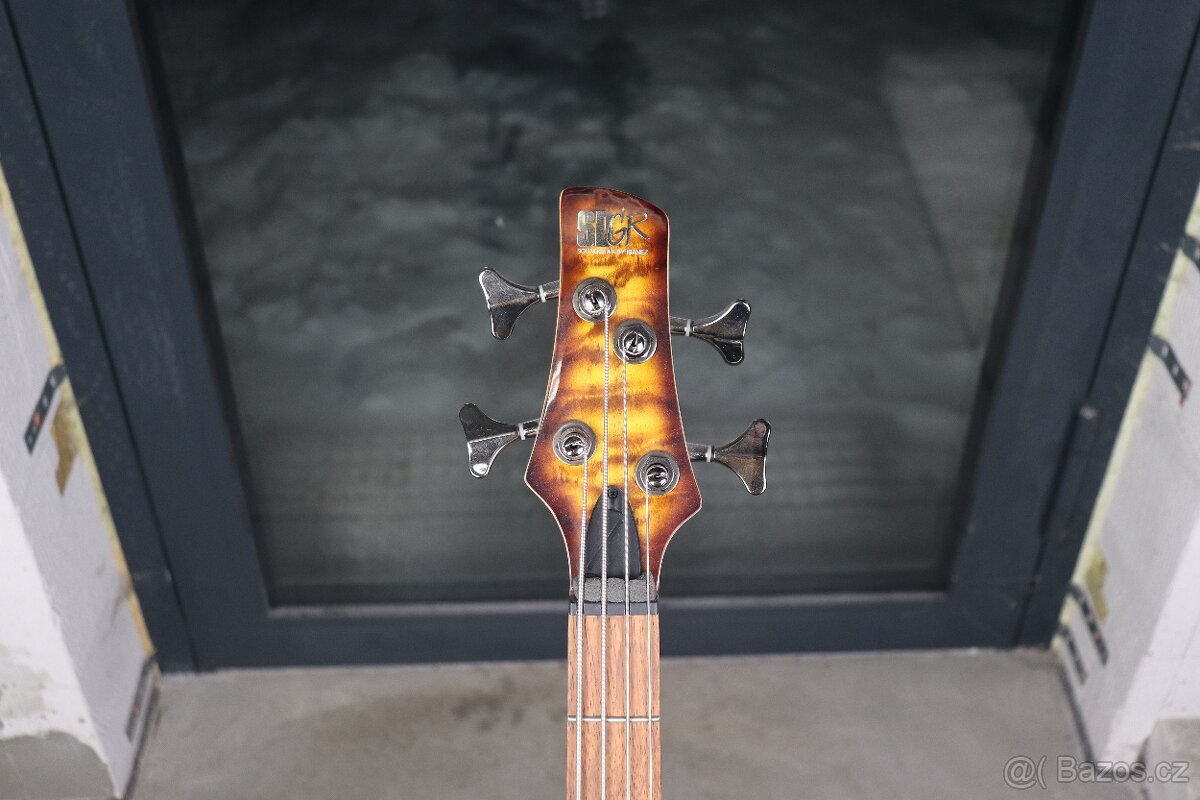 Baskytara Ibanez SR400EQM Dragon Eye Burst - 4