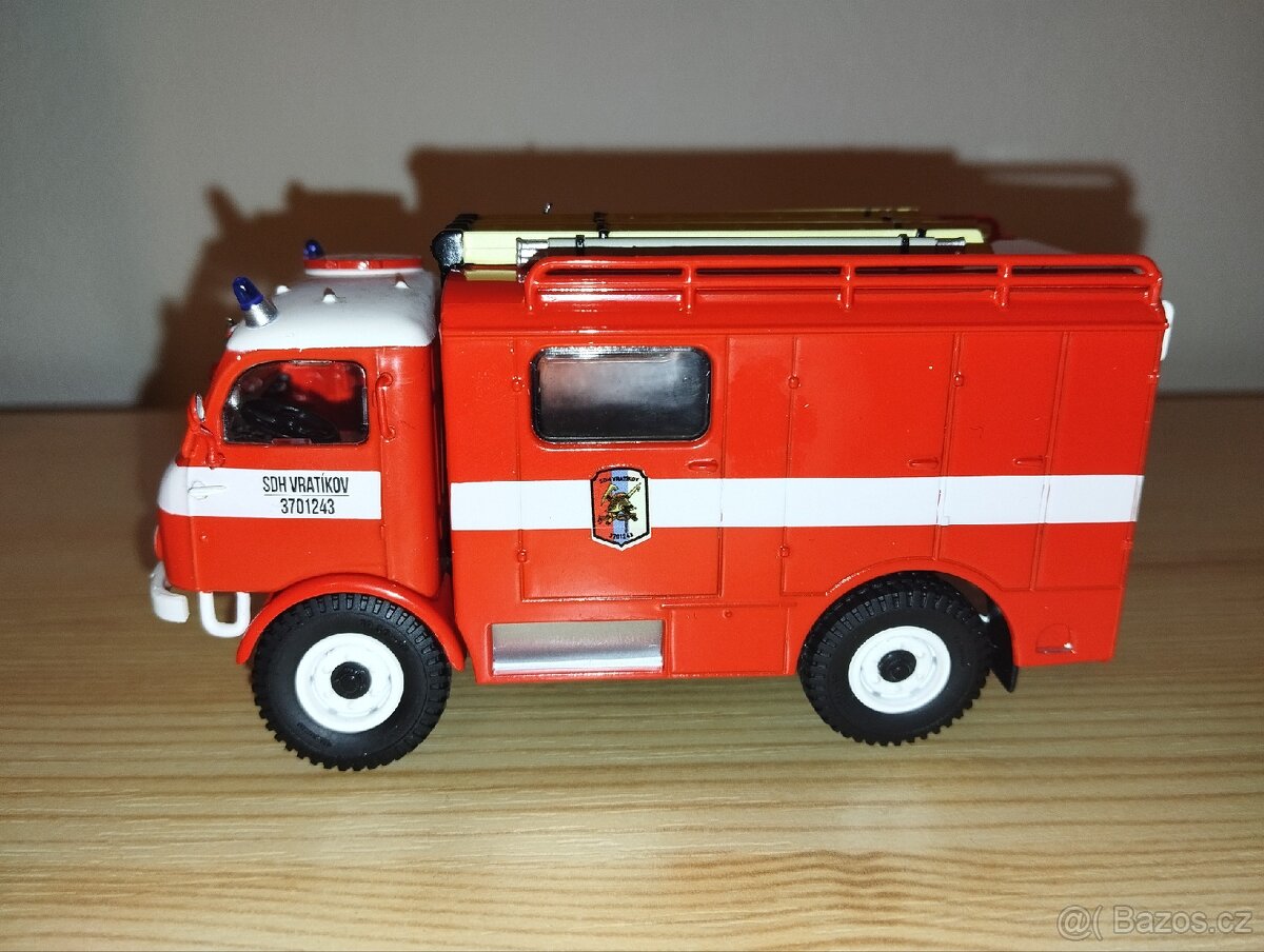 Tatra 805 DVS Hasiči 1:43 Modimio - 4