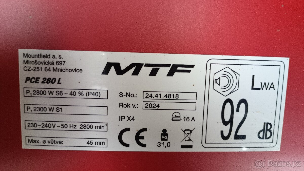 Štěpkovač / drtič - 4