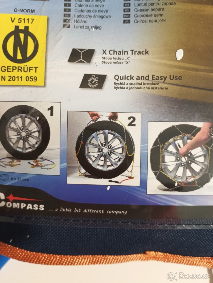Sněhové řetězy Compass, R13 až R16 - 4