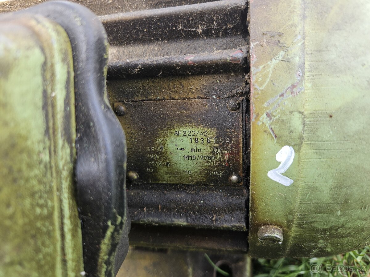 Elektromotory a řemenice - 4