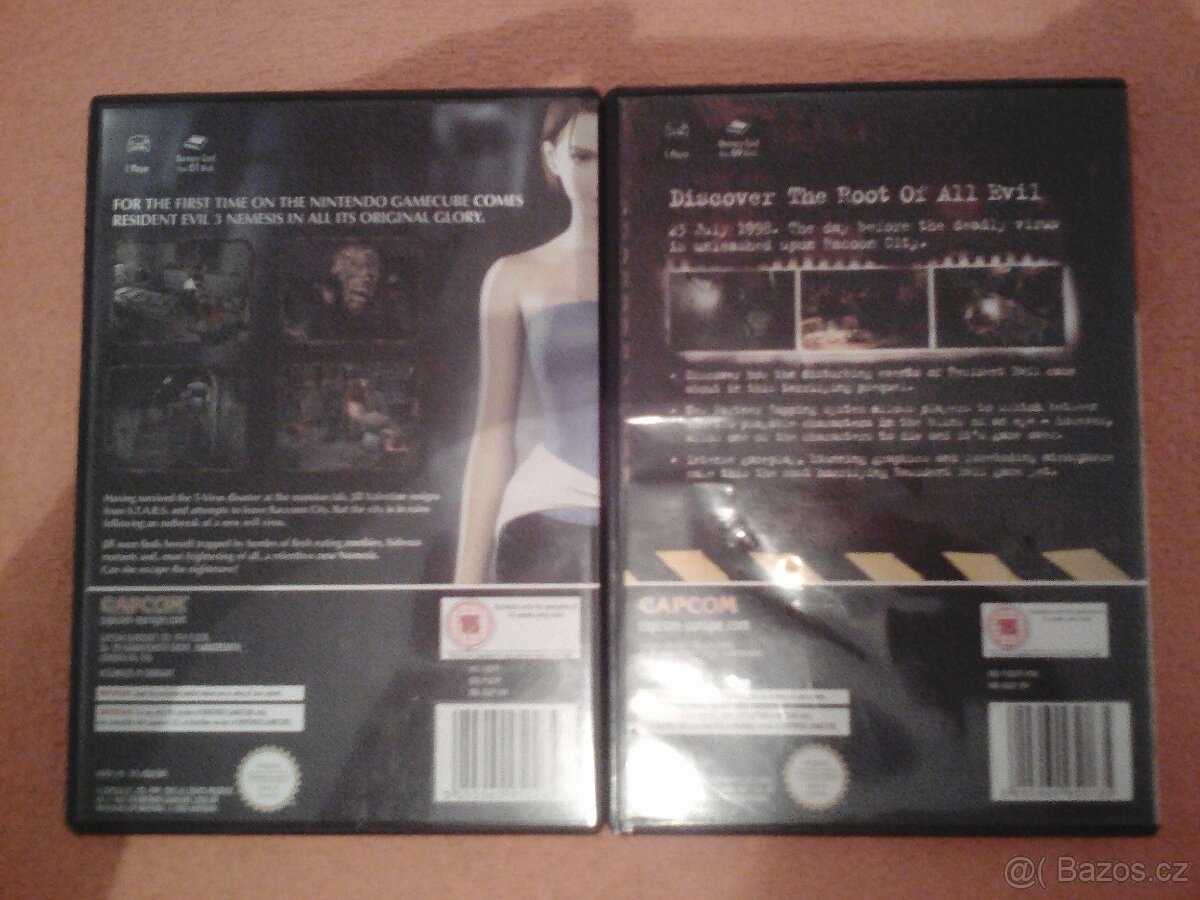 Hry Resident Evil 0 a 1 pro Gamecube a Wii - 4