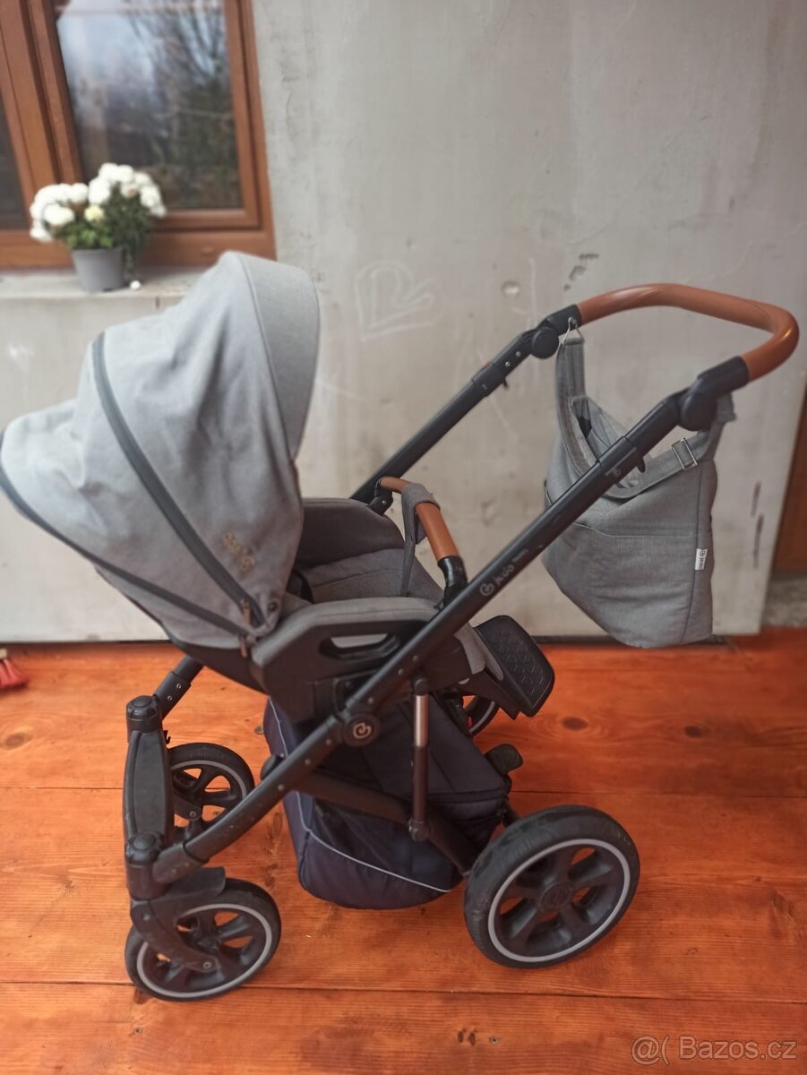 Kočárek dvojkombinace Jedo Tamel + vajíčko Cybex Aton se zak - 4