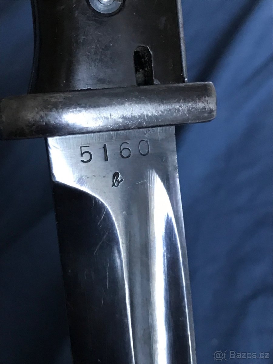německý bajonet 2.svět.válka 1940 E.u.F.Hörster-(Mauser K98) - 4