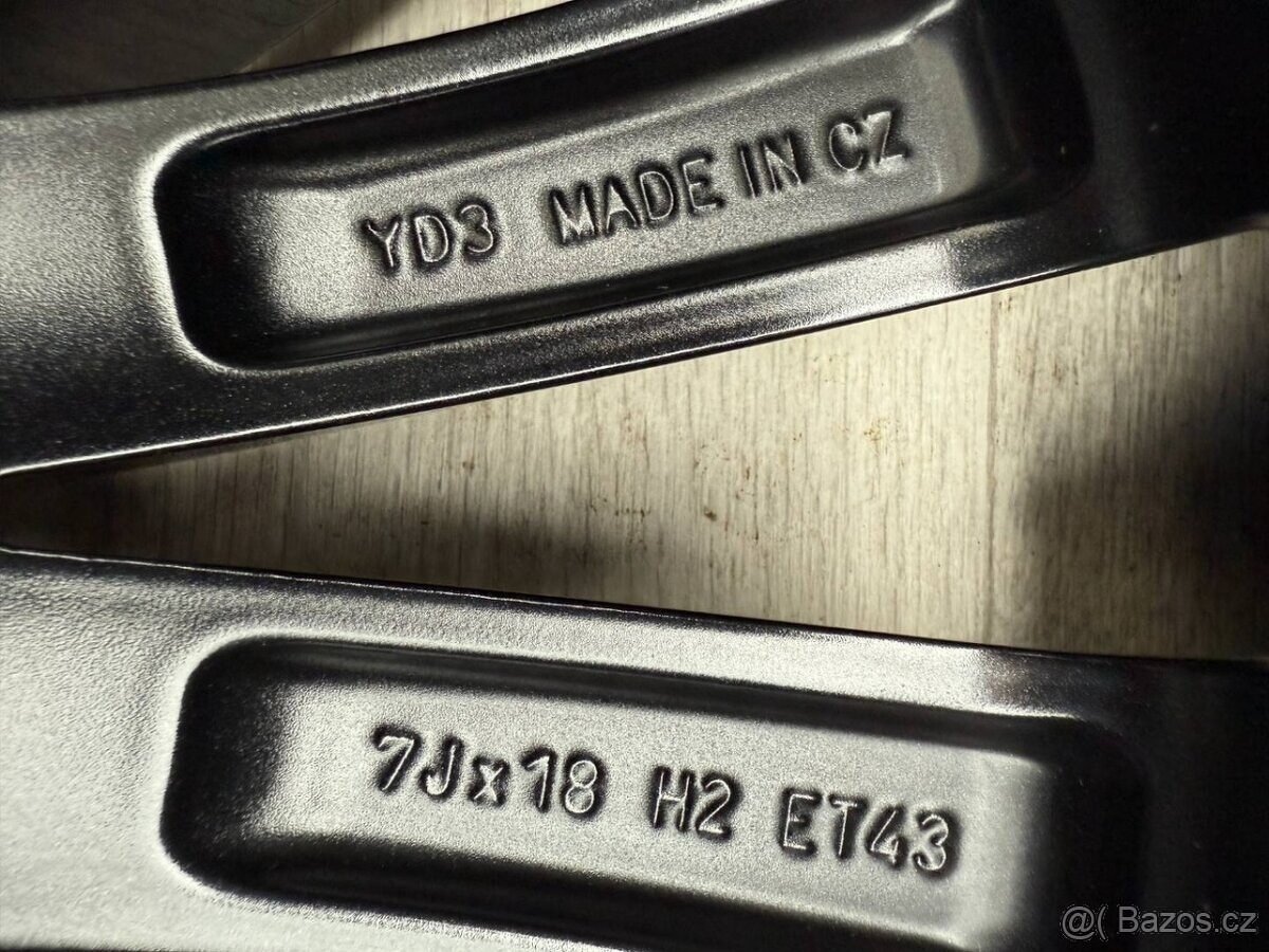 R18 LETNÍ KOLA ŠKODA KODIAQ 235/55/18 DOT 2024 REF - 4