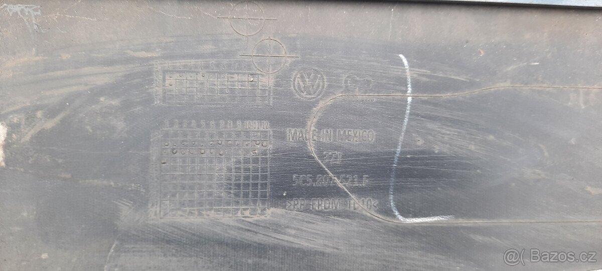 Zadni naraznik vw beetle 5c rline r-line - 4