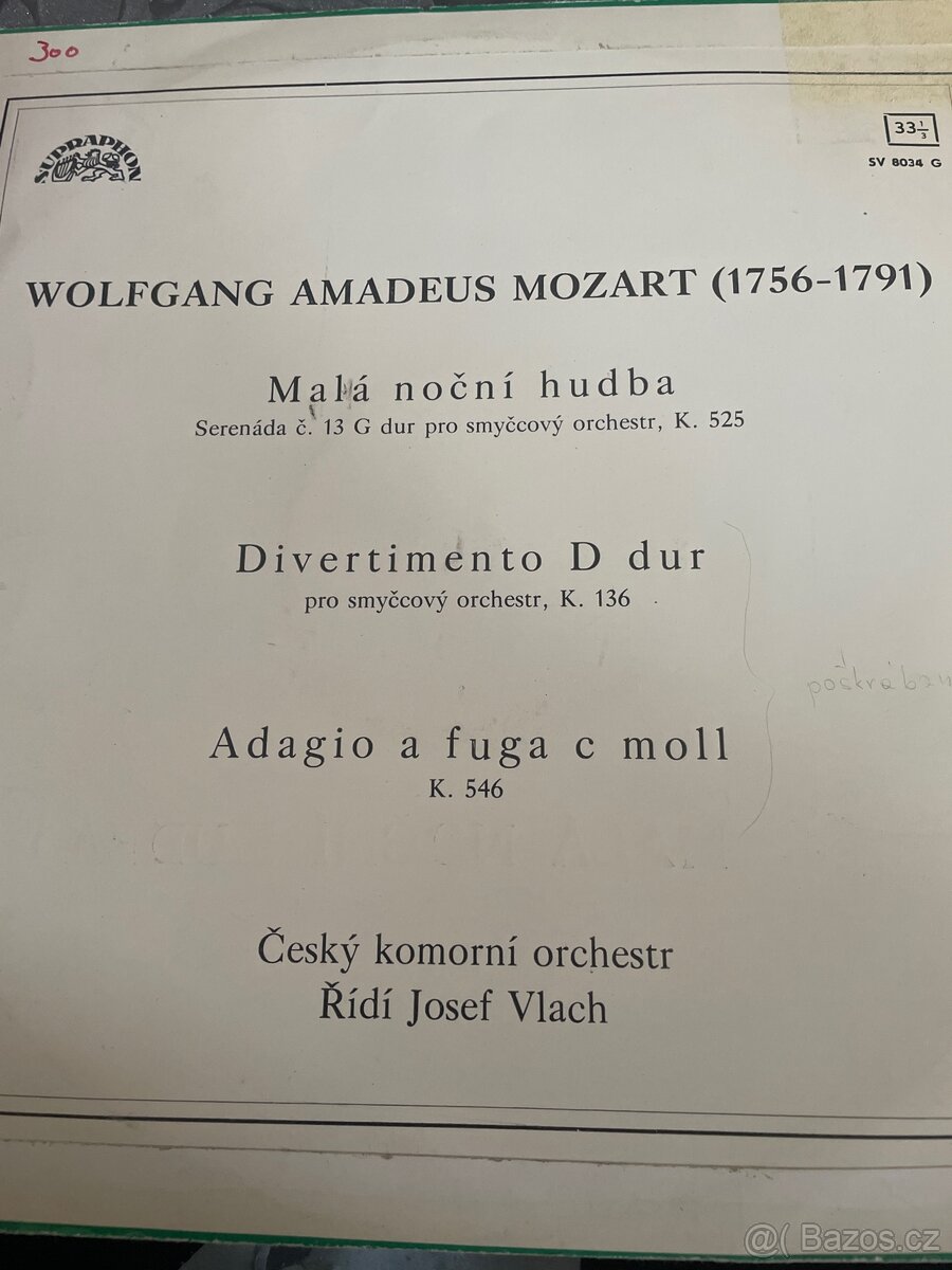 W.A.Mozart. LP - 4