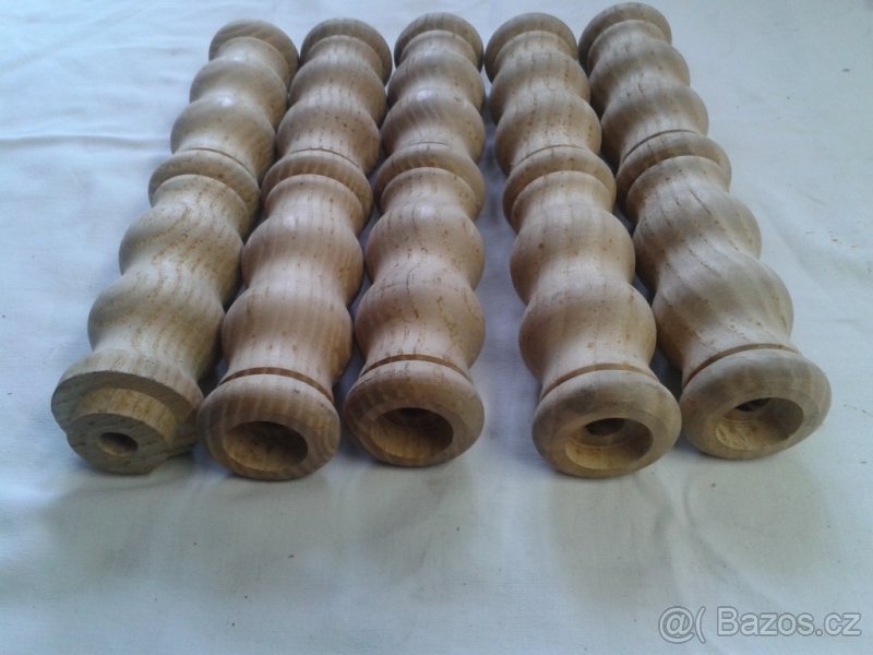 Lampa - soustružené díly - 4