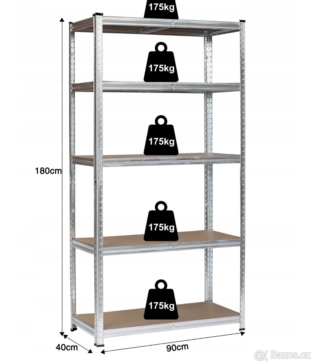 Nové hliníkové regály. - 4